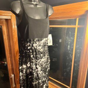 Layered Skirt Cocktail Dress